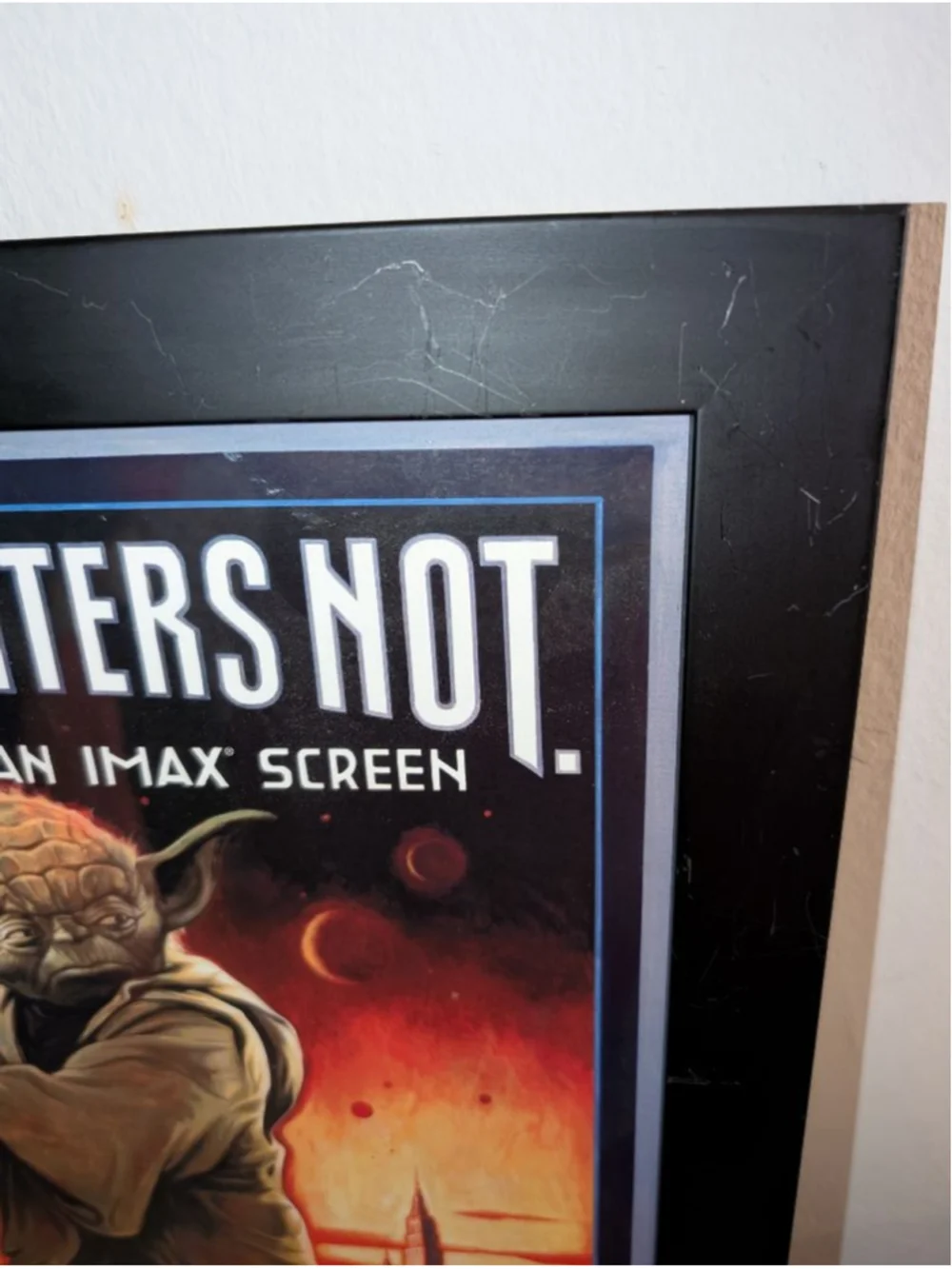 AllPosters Star Wars Yoda Wall Art One Size Black Red 12 x 17